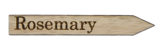 Rosemary Plant Label