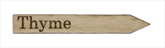 Thyme Plant Label